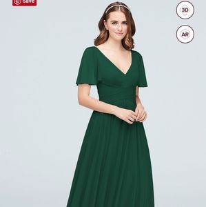 David's Bridal Style F19933 in Juniper